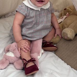 Janie & Jack Plaid Matching Set